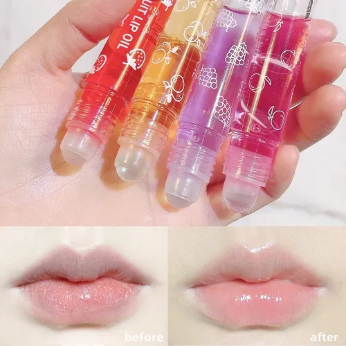 Dragon Ranee Fruit Lip Oil Set 4 Pcs